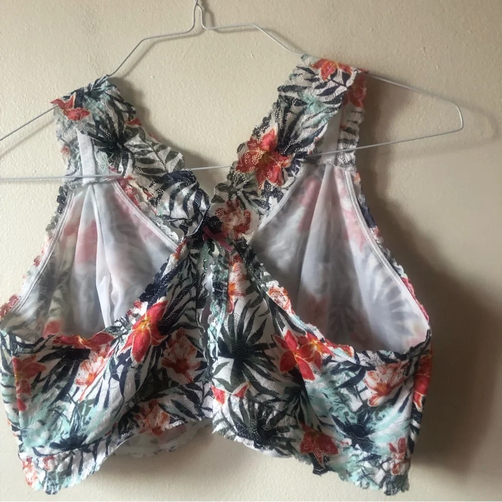 ❤️Cacique Lace Floral Bralette Bra Size 22/24 - Picture 4 of 7